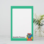 Tallulah macht ein lustiges Gesicht Briefpapier (Stehend Vorderseite)