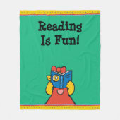 Tallulah macht ein lustiges Gesicht Fleecedecke (Vorderseite)