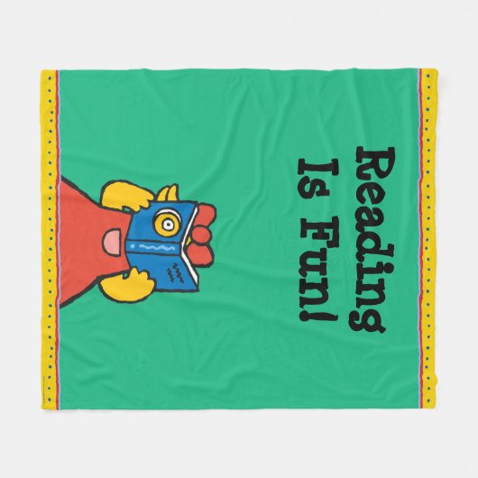 Tallulah macht ein lustiges Gesicht Fleecedecke (Vorderseite (Horizontal))