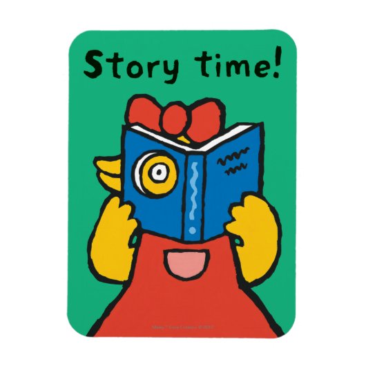 Tallulah macht ein lustiges Gesicht Magnet (Vertikal)