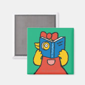 Tallulah macht ein lustiges Gesicht Magnet (Vorderseite/Rückseite)