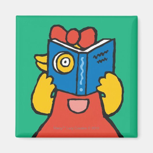 Tallulah macht ein lustiges Gesicht Magnet (Vorne)