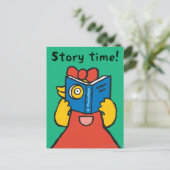 Tallulah macht ein lustiges Gesicht Postkarte (Stehend Vorderseite)