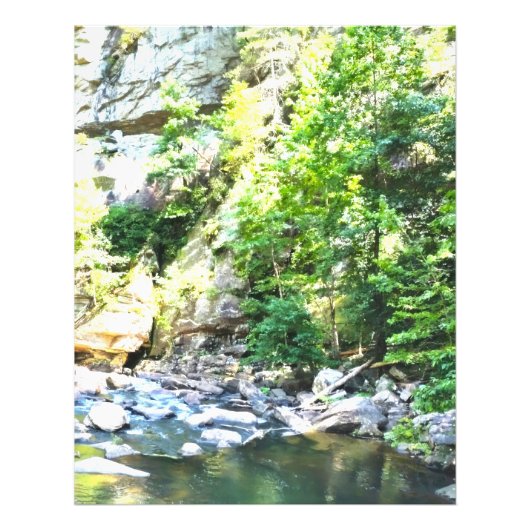Tallulah-Schlucht Fotodruck (Vorne)