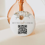 TALLULAH Terracotta Kaufen Sie die Braut einen Dri Button<br><div class="desc">Diese Bachelorette kaufen die Braut ein Getränk QR-Code-Taste mit Terrakotta Aquarellfloralen und eine lustige boho Schriftart Combo. Tauschen Sie den QR-Code einfach mit Ihrer Venmo, CashApp oder einem anderen Pay-Service aus. Diese Karten sind so lustig für ein Bachelorette Wochenende! QR-CODE hinzufügen: 1.Beziehen Sie Ihren qr-Code von Ihrem Venmo-Konto oder anderen...</div>