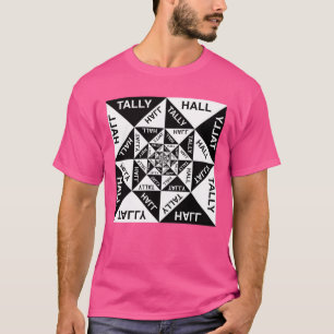 Tally Hall Schwarz-Weiß-Poster T-Shirt