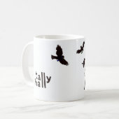 Tally-Hall-Vogelscheuche-Tasse Kaffeetasse (Vorderseite Links)