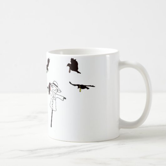 Tally-Hall-Vogelscheuche-Tasse Kaffeetasse (Rechts)