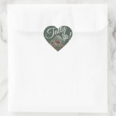 tally ho Herz-Aufkleber (Tasche)