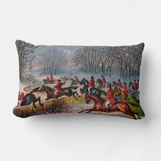 Tally-Ho Lumbar Pillow Lendenkissen (Vorderseite)