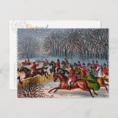 Tally-Ho Postcard Postkarte (Vorne/Hinten)