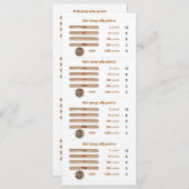 Tally Milliamperestunde-Jong zeigt Karte - 1 (mit (Vorne/Hinten)