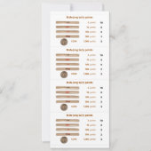 Tally Milliamperestunde-Jong zeigt Karte - 1 (mit (Vorderseite)