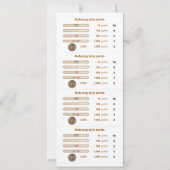 Tally Milliamperestunde-Jong zeigt Karte - 3 (mit (Vorderseite)