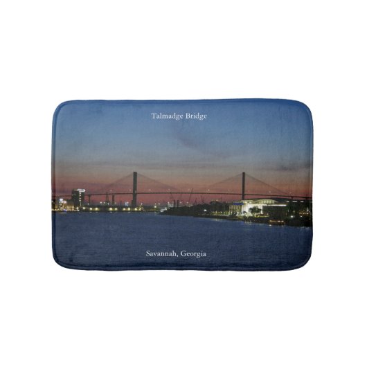 Talmadge Bridge bathmat Badematte (Vorderseite)