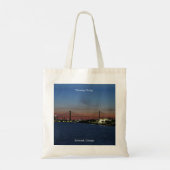 Talmadge Bridge Totbag Tragetasche (Rückseite)