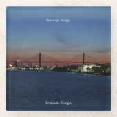 Talmadge Bridge Untersetzer (Vorderseite)