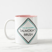 Talmokas Bürsten-Tasse Zweifarbige Tasse (Links)
