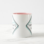 Talmokas Bürsten-Tasse Zweifarbige Tasse (Mittel)