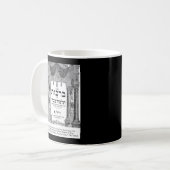 Talmud "Weisheit/Taten" Zitat gibt T-Shirts Karten Kaffeetasse (Vorderseite Links)