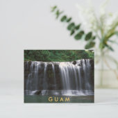 Talofofo Fall, G U A Postkarte (Stehend Vorderseite)