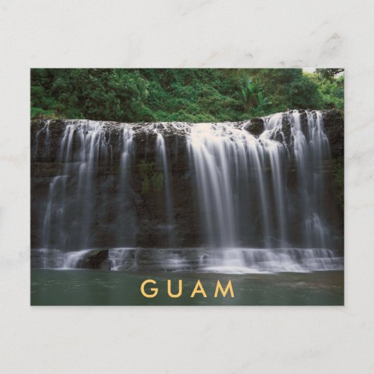 Talofofo Fall, G U A Postkarte (Vorderseite)