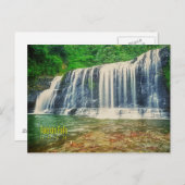 Talofofo Falls, Guam Postkarte (Vorne/Hinten)