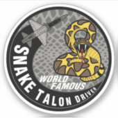 Talon Driver Patch Sticker (Vorderseite)