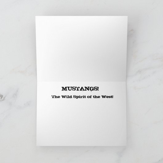 "Talon-" Gruß-Karte Karte (Innenseite)