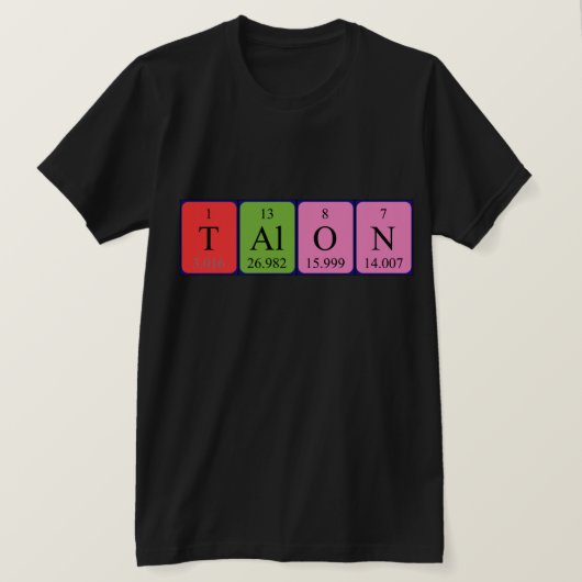 Talon Periodenname Shirt (Design vorne)