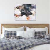 Talon - Weißer Seegang Adler 2001 Leinwanddruck (Insitu (Schlafzimmer))