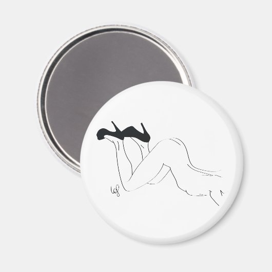 Talons pointes magnet (Vorderseite/Rückseite)