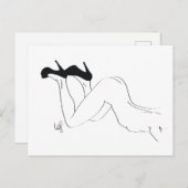 Talons pointes postkarte (Vorne/Hinten)