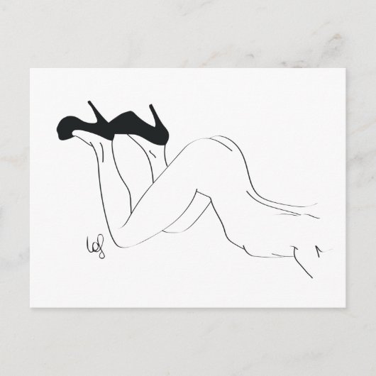 Talons pointes postkarte (Vorderseite)