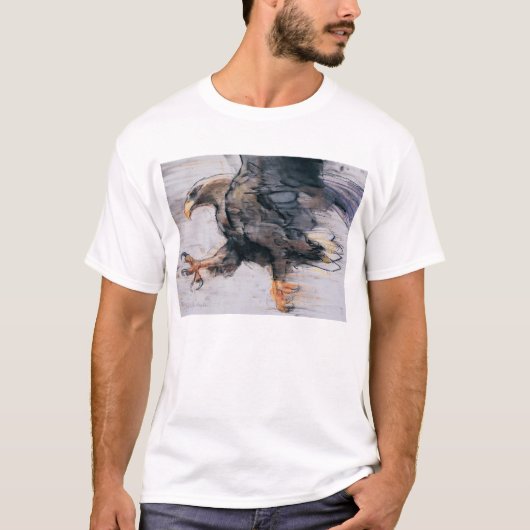 Talons - Weiß angebundenes Meer Eagle 2001 T-Shirt (Vorderseite)