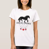 Talpony, ein seltener britischer Entwurf T-Shirt (Vorderseite)