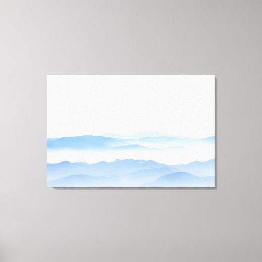 Talschichten Leinwanddruck (Vorderseite)