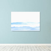 Talschichten Leinwanddruck (Insitu (Holzboden))