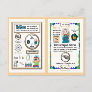 Taltra Wizard - Tantalum-Element Postkarte