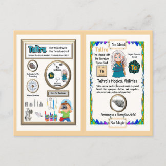 Taltra Wizard - Tantalum-Element Postkarte