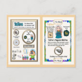 Taltra Wizard - Tantalum-Element Postkarte (Vorderseite)