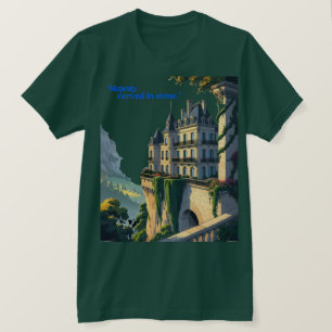 Talüberblick – Das Schloss auf dem Hügel T-Shirt