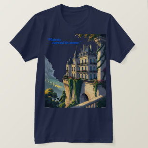 Talüberblick – Das Schloss auf dem Hügel T-Shirt