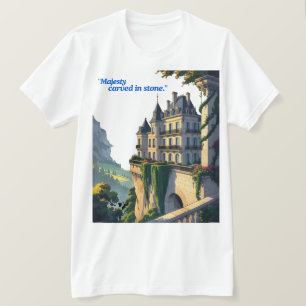 Talüberblick – Das Schloss auf dem Hügel T-Shirt
