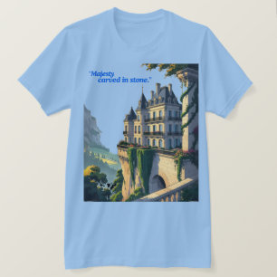 Talüberblick – Das Schloss auf dem Hügel T-Shirt