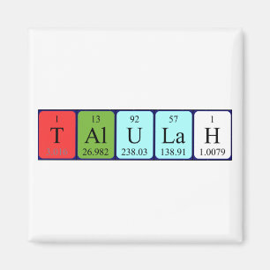 Talulah Periodenmagnet-Magnet Magnet