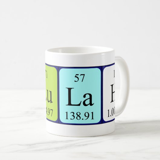 Talulah Periodenname Tasse (VorderseiteRechts)