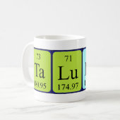Talulah Periodenname Tasse (Vorderseite Links)