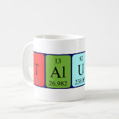 Talulah Periodenname Tasse (Vorderseite Links)