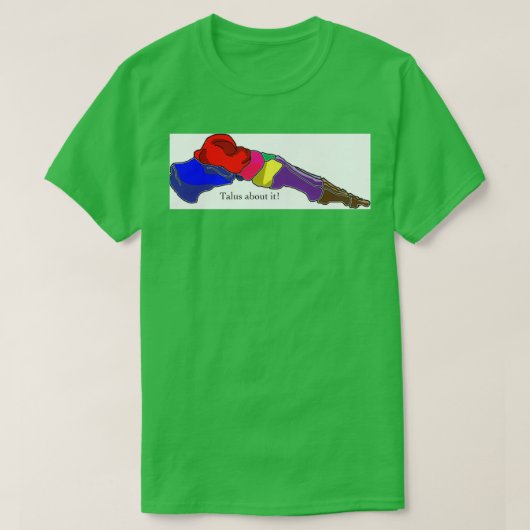 Talus about it T-Shirt (Design vorne)